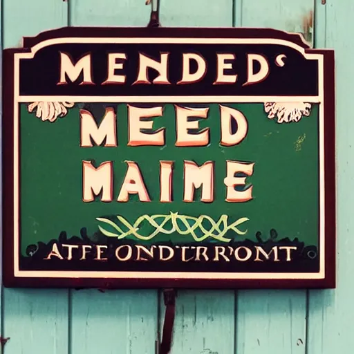 Image similar to Mead and daughters mercantile sign