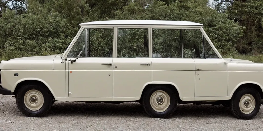 Prompt: 1960s Range Rover