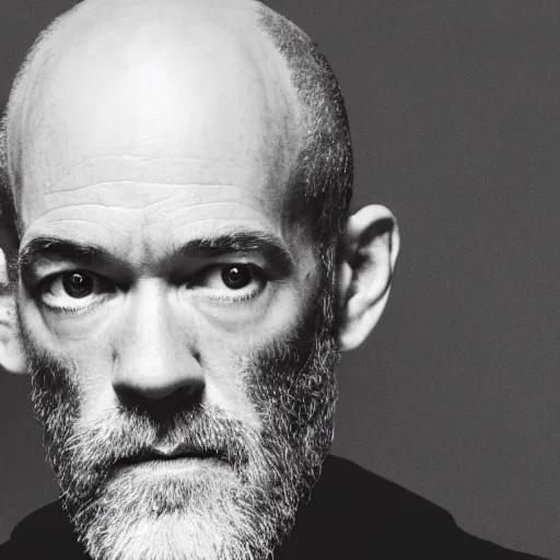 Image similar to michael stipe submerged in honey