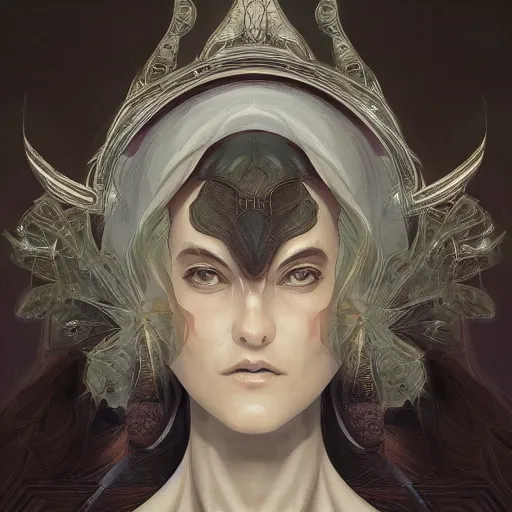 Image similar to symmetry!! intense portrait of broli, intricate, elegant, highly detailed, my rendition, digital painting, artstation, concept art, smooth, sharp focus, illustration, art by artgerm and greg rutkowski and alphonse mucha