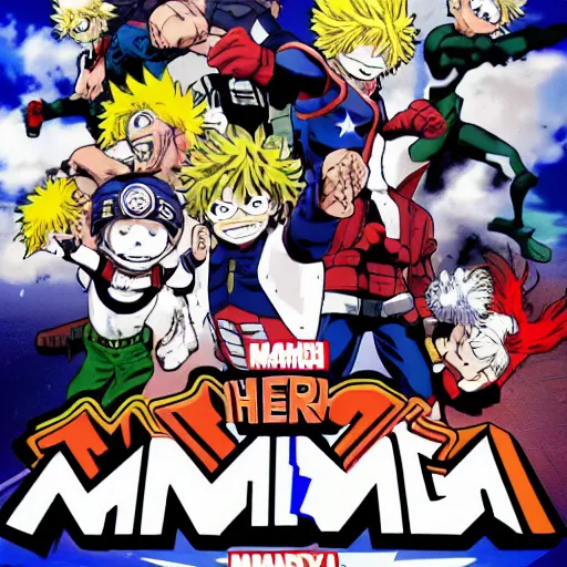 Image similar to My Hero Academia by Stan Lee