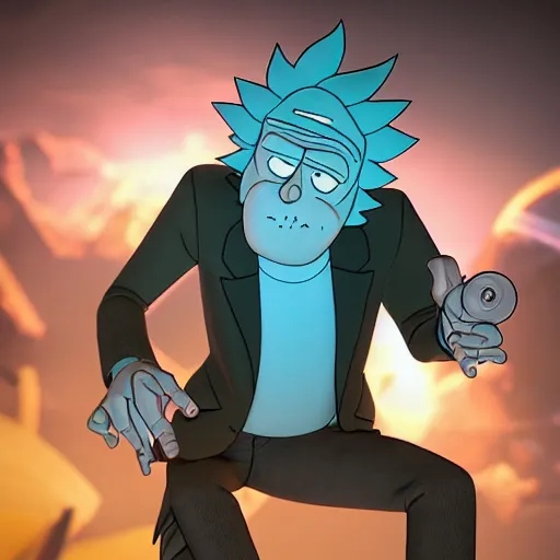 Prompt: full body pose, hyperrealistic photograph of drunk rick sanchez from rick and morty, dim volumetric lighting, 8 k, octane beautifully detailed render, extremely hyper detailed, intricate, epic composition, cinematic lighting, masterpiece, trending on artstation, very very detailed, stunning, hdr, smooth, sharp focus, high resolution, award, winning photo, dslr, 5 0 mm