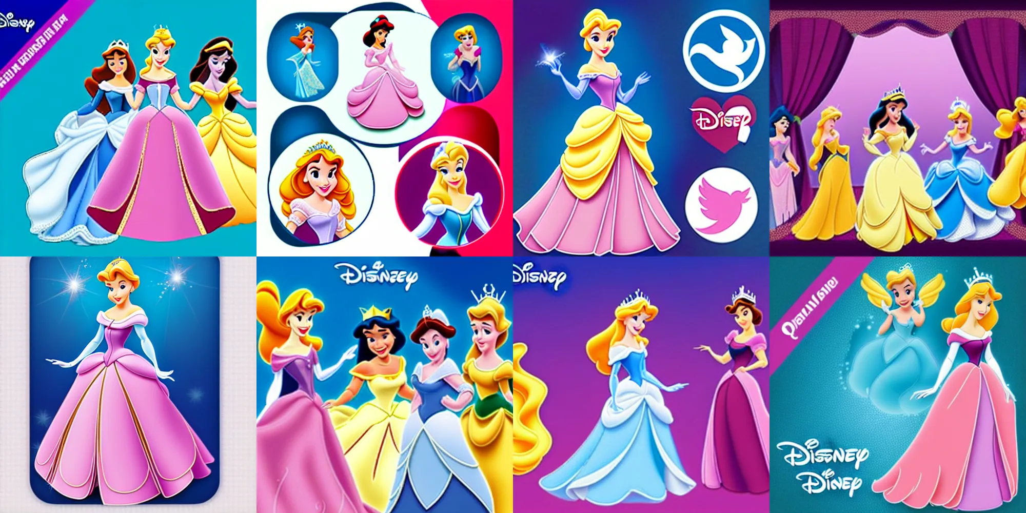 Prompt: Disney Princess Quiz, Social Media Post, Design, Post