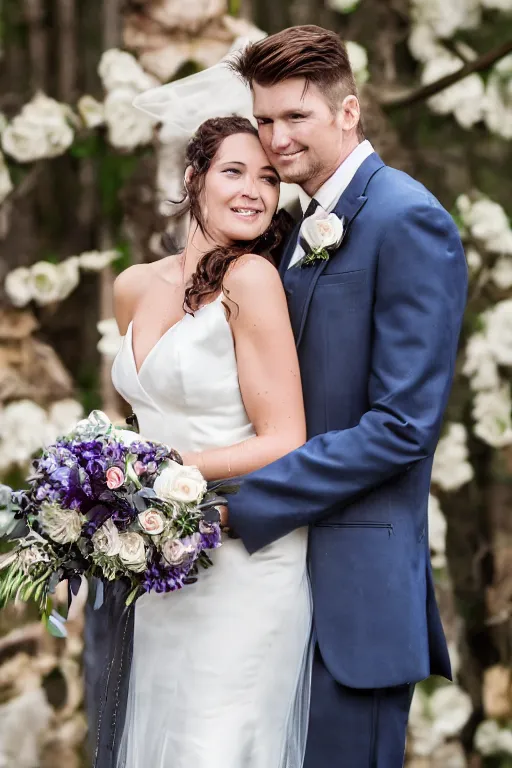 Prompt: Gambit And Rogue getting married , Professional photography