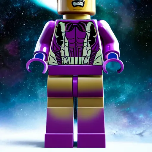 Image similar to galactus as a lego figure, 4k, high detail, high-resolution photograph, professional photography, ultra-detail