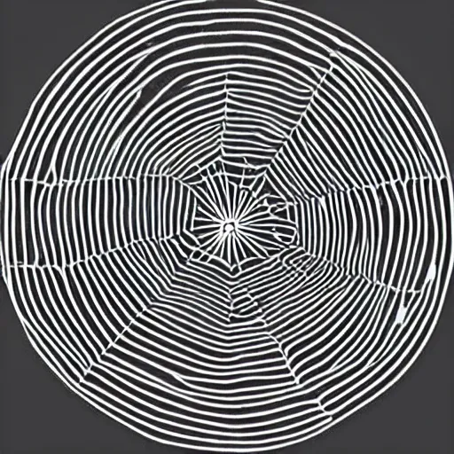 Prompt: there it is again, that thumbprint of yours, the reverberent and winding pattern that reveals itself at times, concentric and ellipsoid but no equation could explain its presence. thin, spiderweb-thin, yet always there. what does it mean? i said kaleidescopic last time, is that what brought it about?