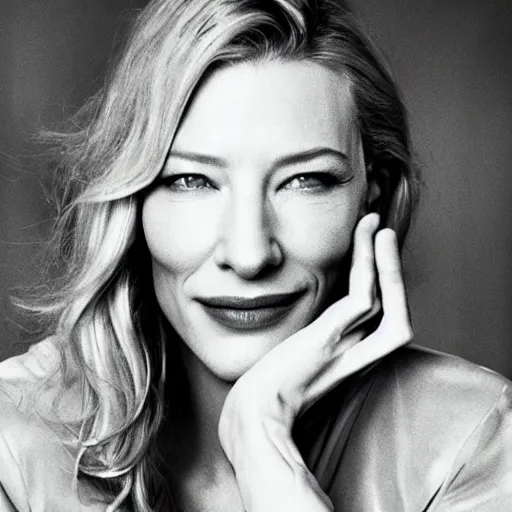 Prompt: Portrait of cate blanchett in an abandoned building, by Annie leibowitz, photorealisitc ,detailed