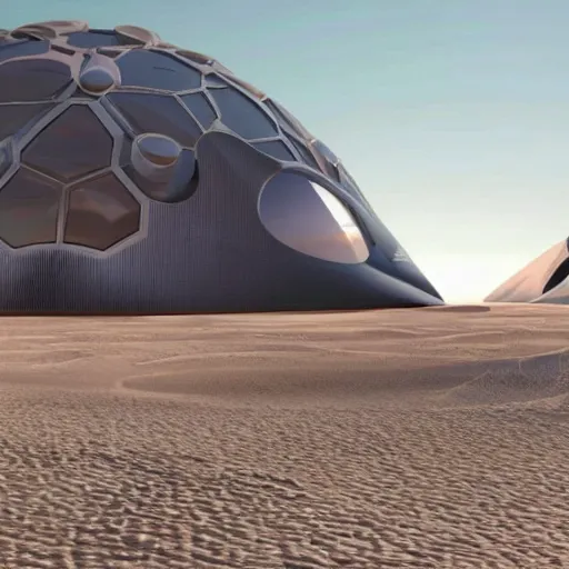 Prompt: a future big city on mars with beautiful beaches inspired by elon musk