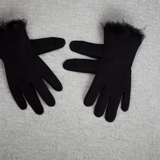 Image similar to fursuit gloves with sharp claws