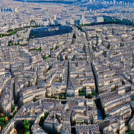 Prompt: aerial view of paris in lego.