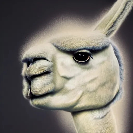 Prompt: beautiful serene intricate portrait of a realistic astronaut llama. soft focus, 8 k, art by irakli nadar, hyperrealism, hyperdetailed, ultra realistic