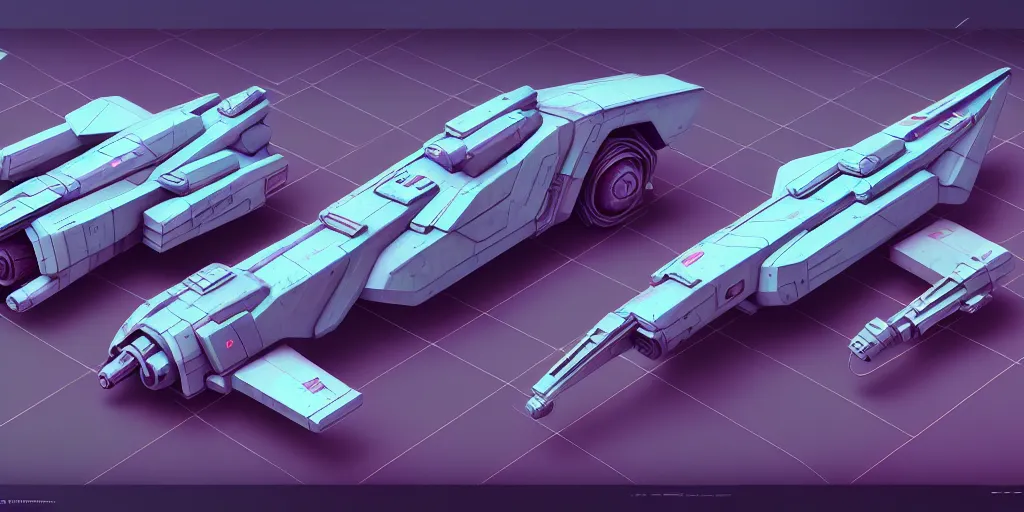 Image similar to retro hard surface shape form exploration, vehicles, close up, complex geometry, detailed, artstation, 8 k, sci - fi, pastel colors, props, panel, concept, simon stalenhag, blueprint, items and gadget, big medium small, blueprint, vintage