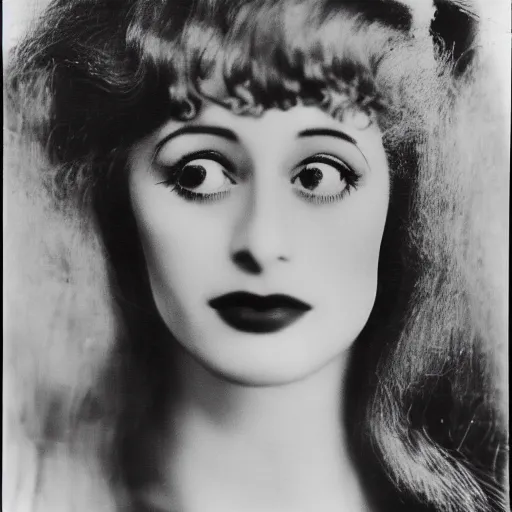 Prompt: dolores costello by man ray. black and white, 5 0 mm, award winning photography, highly intricate