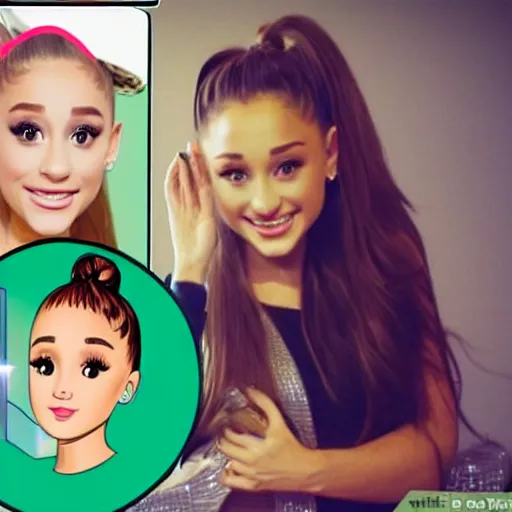 Image similar to wikihow how to be a famous with ariana grande