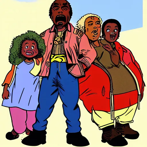 Image similar to uncle ruckus 1 9 8 0 s children's show