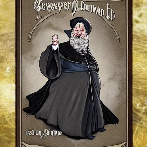 Prompt: overweight dumbledore