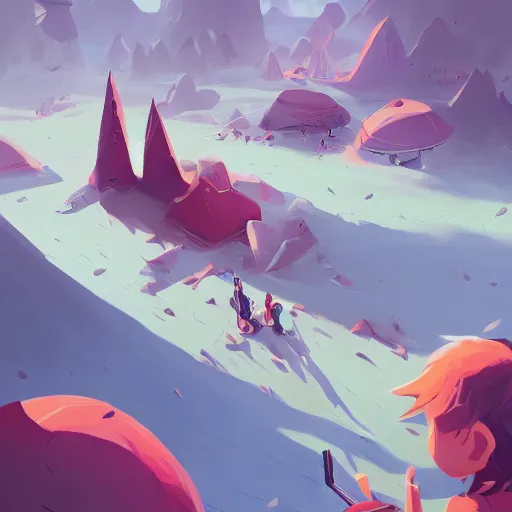 Prompt: a battlefight betweens humans and elf by Sylvain Sarrailh, by Philip Sue, by Sylvain Sarrailh and Philip Sue, James Gilleard