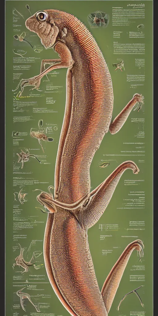 Image similar to correlophus ciliatus, ultra detailed, 8 k, intricate, encyclopedia illustration by 5 0 mm f 1. 8 macro