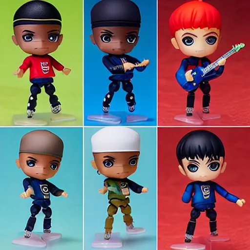 Prompt: wizkid, nendoroid of wizkid, figurine, detailed product photo,