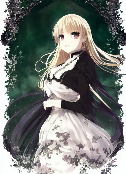 victorique de blois anime girl gosick super detailed | Stable Diffusion ...