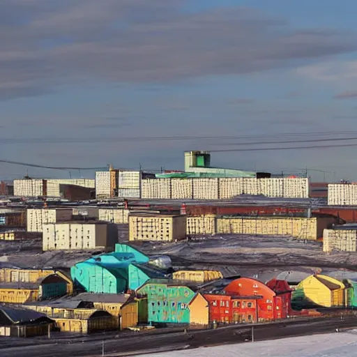 Image similar to norilsk city in russia