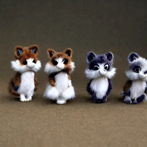 Prompt: tiny asian furries - n 9