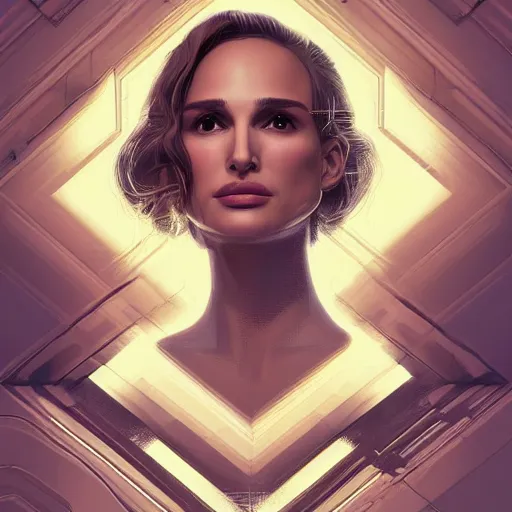 Prompt: portrait isometric drawing of natalie portman, intricate, epic lighting, cinematic composition, hyper realistic, 8k resolution, unreal engine 5, by Artgerm, tooth wu, dan mumford, beeple, wlop, rossdraws, James Jean, Andrei Riabovitchev, Marc Simonetti, yoshitaka Amano, Artstation