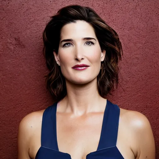 Prompt: beautiful portrait of Cobie Smulders, 8k