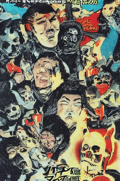 Image similar to faces of death omnibus japanese vhs tape cover art