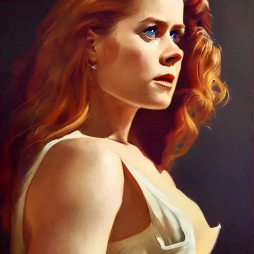 Prompt: ultra realistic portrait painting of amy adams as a western outlaw, art by frank frazetta, 4 k, ultra realistic, highly detailed, epic lighting