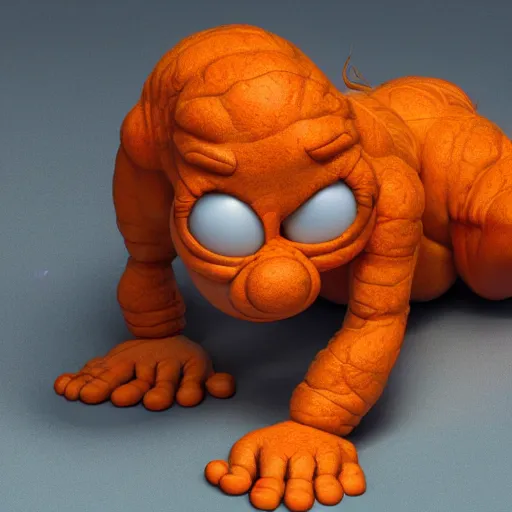 Image similar to hyperrealistic dslr film still of andrew garfield as jim davis'garfield, stunning 8 k octane comprehensive 3 d render, inspired by istvan sandorfi & greg rutkowski & unreal engine, perfect symmetry, dim volumetric cinematic lighting, extremely hyper - detailed, incredibly real lifelike attributes & flesh texture, intricate, masterpiece, artstation, stunning