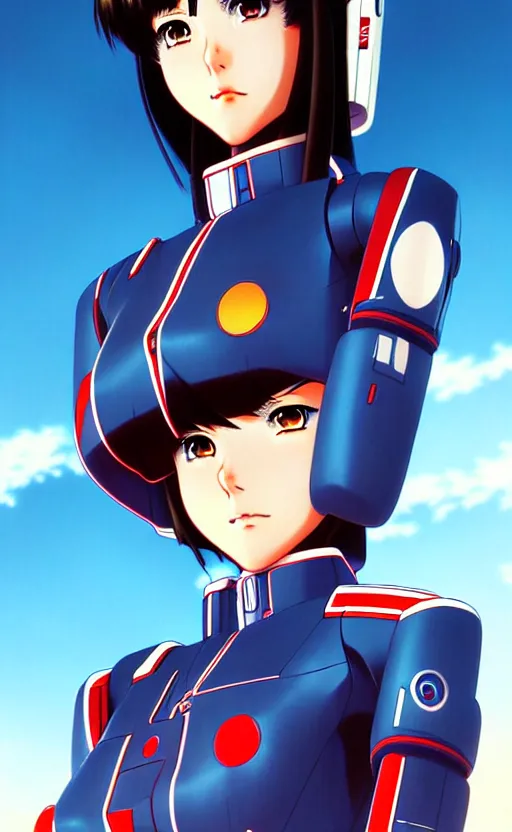 Prompt: An anime portrait of beautiful ASIAN FEMALE PILOT still from Robotech 1985 by Stanley Artgerm Lau ,WLOP , Ilya Kuvshinov , James Jean , Andrei Riabovitchev symmetrical