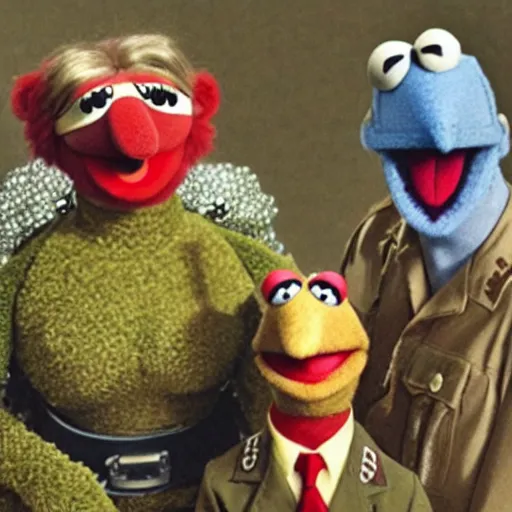 Image similar to muppets in wwii