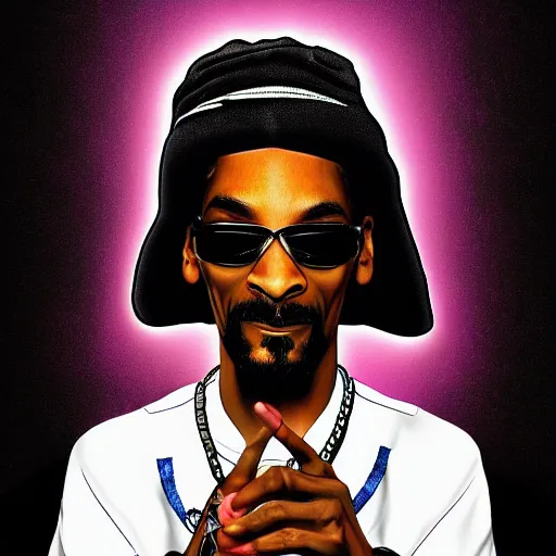 Image similar to snoop dog digital art