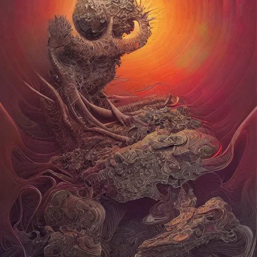 Image similar to art by james jean, beksinski, lisa frank, android jones, syd mead, tomasz alen kopera, james gurney, moebius