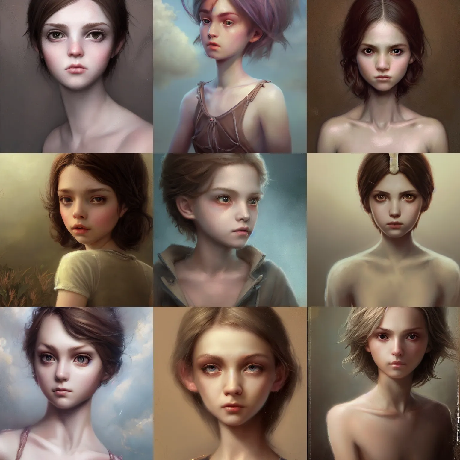Prompt: a highly detailed image of a feminine boy, unreal engine, greg rutkowski, nicoletta ceccoli, mark ryden, earl norem, lostfish, very detailed and beautiful face, female face wlop, 8 k resolution
