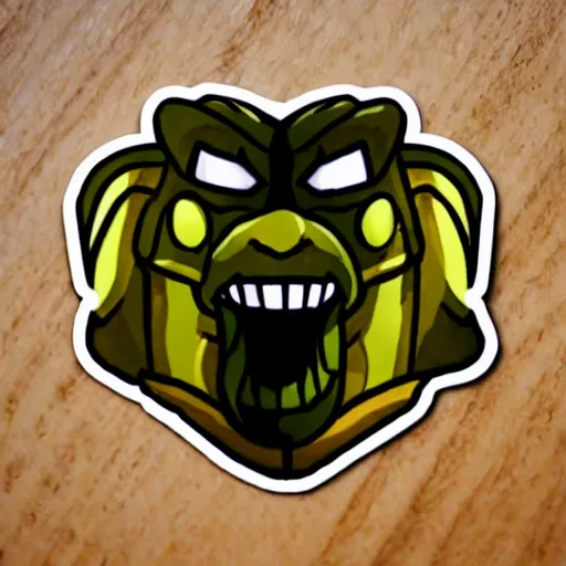 Image similar to cute d & d dragonborn character sticker