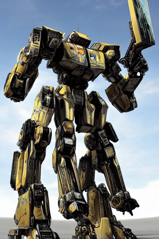 Image similar to mechwarrior _ 2, intricate ornate humanoid mecha warrior,