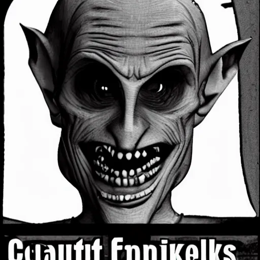 Prompt: count orlok trollface meme