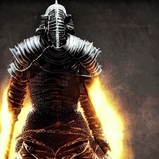 Image similar to kanye west in dark souls