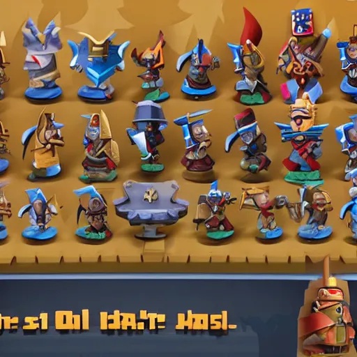 Image similar to clash royal style characters