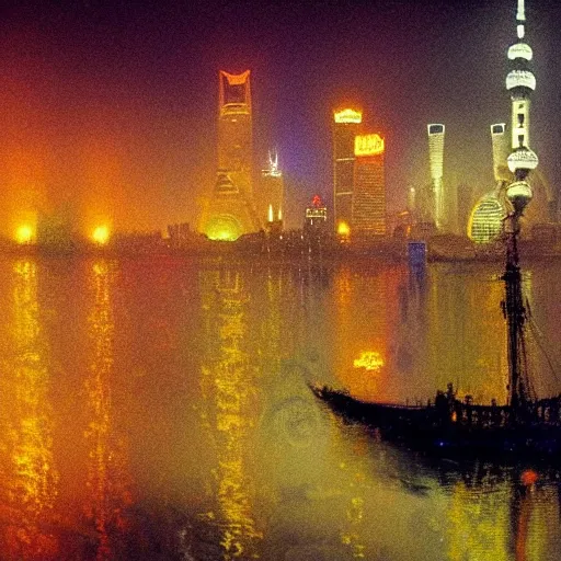 Image similar to Shanghai, night, China, Turner