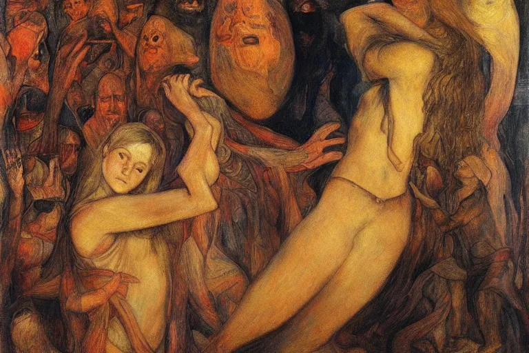 Image similar to the wake of the unseen object,by Annie Swynnerton and Diego Rivera, symbolist, dramatic lighting, elaborate geometric ornament, Art Brut, smooth, sharp focus, extremely detailed, Adolf Wölfli