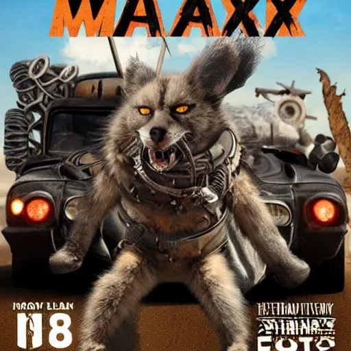 Image similar to mad max furry road