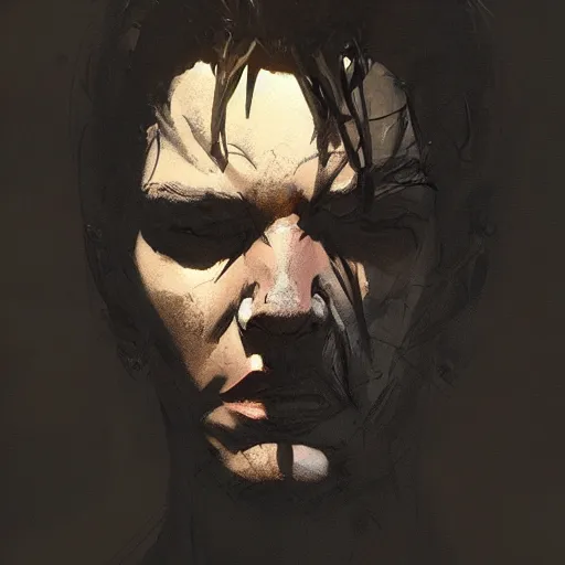 Image similar to portrait of Goofy as a human, dramatic lighting, illustration by Greg rutkowski, yoji shinkawa, 4k, digital art, concept art, trending on artstation