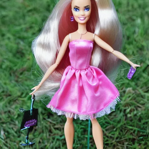 Prompt: Barbie Matrioska