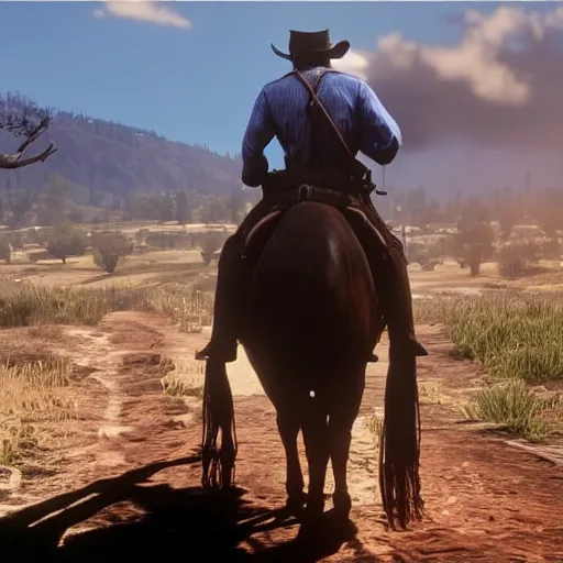 Image similar to red dead redemption 2 on the playstation 1