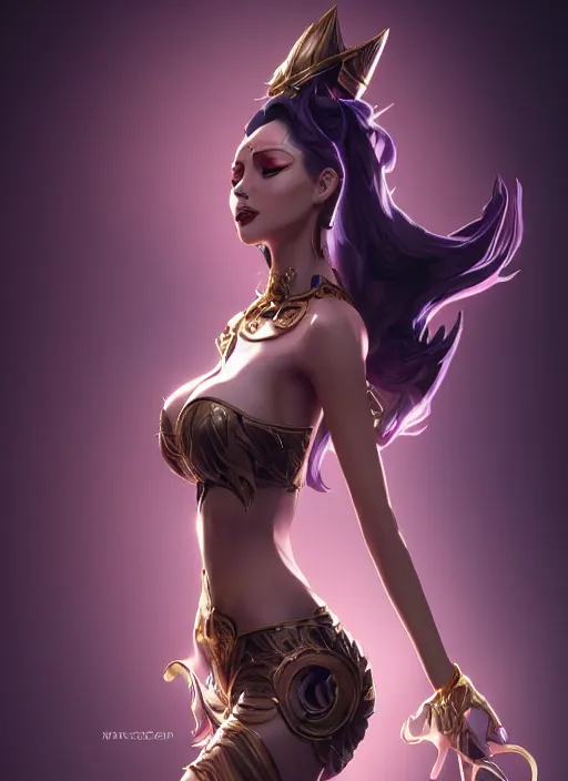 Prompt: leblanc, from league of legends, kebaya black horse, au naturel, hyper detailed, digital art, trending in artstation, cinematic lighting, studio quality, smooth render, unreal engine 5 rendered, octane rendered, art style by klimt and nixeu and ian sprigger and wlop and krenz cushart