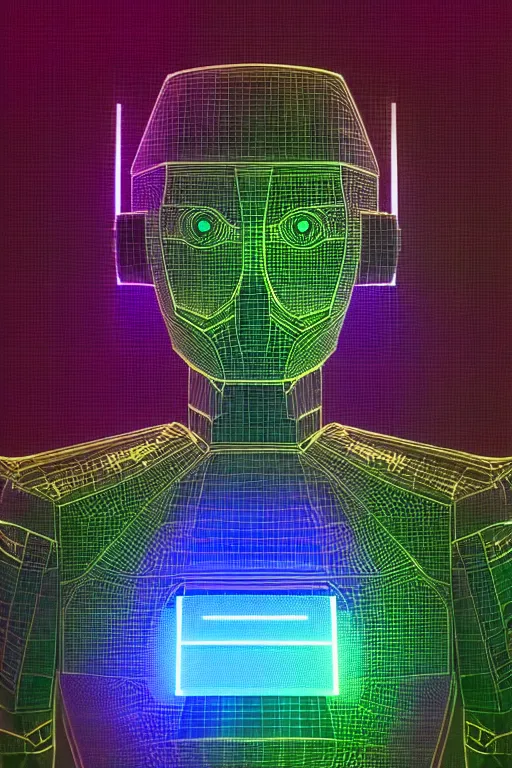 Image similar to robot duck concept portrait, 3 d fractal ceramic neon lcd, detailed, sharp focus, pastel, intricate, realistic, smooth, volumetric lighting, digital painting, by miyazaki