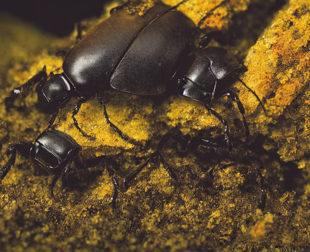 Image similar to a closeup of a beautiful colorful beetle coleoptera by gustave boulanger, frank frazetta, zhang kechun. icelandic landscape. sharp focus, high quality, award - winning national geographic by clemens ascher, paul barson, elsa bleda.